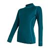 SENSOR DOUBLE FACE tricou dama maneca lunga safir