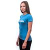 SENSOR MERINO ACTIVE MOUNTAINS tricou dama cu maneca scurta albastru