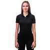 SENSOR MERINO ACTIVE tricou polo dama maneca scurta negru