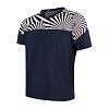 SENSOR HELIUM tricou bărbătesc cu mânecă scurtă deep blue/geometrie
