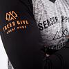 SENSOR CYKLO CHARGER tricou bărbătesc mânecă lungă gri/negru
