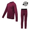 SENSOR MERINO ACTIVE SET cămașă cu mânecă lungă copii + pantalon lilla
