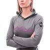 SENSOR MERINO UPPER MOUNTAINS hanorac cangur dama gri