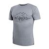 SENSOR MERINO ACTIVE VAN LIFE tricou barbatesc cu maneca scurta, gri