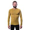 SENSOR MERINO AIR tricou cu maneca lunga pentru barbati mustar