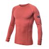 SENSOR MERINO ACTIVE tricou bărbătesc cu mânecă lungă terracotta