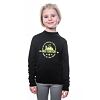SENSOR MERINO DF TERRITORY tricou cu maneca lunga pentru copii negru