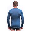 SENSOR MERINO AIR tricou bărbați cu mânecă lungă albastru riviera