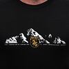 SENSOR MERINO AIR RJ EVEREST tricou barbatesc cu maneca scurta, negru