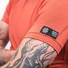 SENSOR MERINO ACTIVE tricou bărbătesc cu mânecă scurtă terracotta