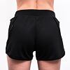SENSOR MERINO UPPER pantaloni scurți de damă traveller negri