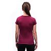 SENSOR MERINO ACTIVE SONGBIRDS tricou damă cu mânecă scurtă violet