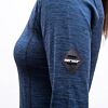 SENSOR MERINO BOLD tricou damă cu mânecă lungă albastru rece