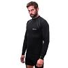SENSOR DOUBLE FACE tricou bărbătesc cu mânecă lungă negru