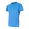 SENSOR MERINO ACTIVE tricou bărbați mânecă scurtă albastru