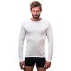 SENSOR COOLMAX AIR tricou bărbătesc cu mânecă lungă alb