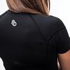 SENSOR COOLMAX TECH tricou dama cu maneca scurta, negru