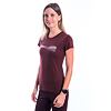 SENSOR MERINO AIR HILLS tricou dama cu maneca scurta port rosu