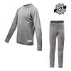 SENSOR MERINO ACTIVE SET camasa copii cu maneca lunga + pantaloni gri