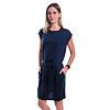 SENSOR MERINO ACTIVE rochie de dama de un albastru intens