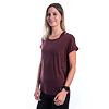 SENSOR MERINO AIR traveller tricou dama cu maneca scurta port rosu