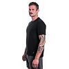 SENSOR MERINO AIR traveller tricou barbatesc cu maneca scurta, negru