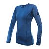 SENSOR MERINO AIR tricou dama cu maneca lunga, albastru inchis