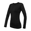 SENSOR MERINO AIR tricou de dama cu maneca lunga negru
