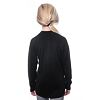 SENSOR MERINO DF TERRITORY tricou cu maneca lunga pentru copii negru