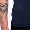 SENSOR MERINO BLEND TYPO tricou bărbătesc cu mânecă scurtă albastru intens