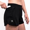 SENSOR MERINO UPPER pantaloni scurți de damă traveller negri