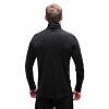 SENSOR MERINO BLEND tricou cu mânecă lungă pentru bărbați, negru