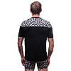 SENSOR COOLMAX IMPRESS tricou bărbătesc cu mânecă scurtă negru/stele