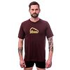 SENSOR MERINO AIR SUMMIT tricou bărbați cu mânecă scurtă port roșu