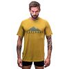 SENSOR MERINO AIR EXPLORE tricou bărbați cu mânecă scurtă muștar