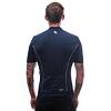 SENSOR COOLMAX RACE tricou bărbătesc cu mânecă scurtă cu fermoar complet albastru intens