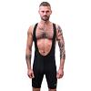 SENSOR CYKLO ENTRY pantaloni scurți pentru bărbați cu bretele negru adevărat