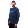 SENSOR MERINO AIR EXPLORE tricou barbatesc cu maneca lunga, albastru inchis