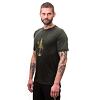 SENSOR MERINO AIR EARTH tricou bărbătesc cu mânecă scurtă verde olive