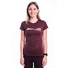 SENSOR MERINO AIR HILLS tricou dama cu maneca scurta port rosu