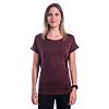 SENSOR MERINO AIR traveller tricou dama cu maneca scurta port rosu