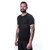 SENSOR MERINO AIR tricou barbatesc cu maneca scurta, negru