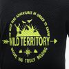 SENSOR MERINO DF TERRITORY tricou cu maneca lunga pentru copii negru