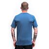 SENSOR MERINO AIR EARTH tricou bărbătesc cu mânecă scurtă albastru riviera