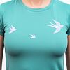 SENSOR COOLMAX TECH SWALLOW tricou dama cu maneca scurta menta
