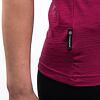SENSOR MERINO ACTIVE SONGBIRDS tricou damă cu mânecă scurtă violet