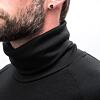 SENSOR MERINO BLEND tricou cu mânecă lungă pentru bărbați, negru