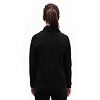 SENSOR MERINO BLEND tricou de damă cu mânecă lungă cu gât negru