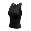 SENSOR INFINITY ECO crop top damă negru adevărat