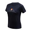 SENSOR MERINO BLEND MOON tricou dama maneca scurta albastru intens
